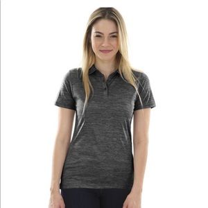 Woman’s Spaced Dye Polo